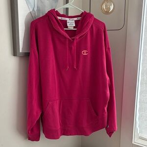 Champion Deep Red Pullover Hoodie